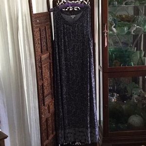 XL J Jill Sleeveless Long Dress